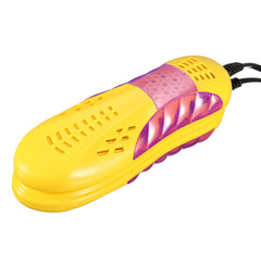 Elektrischer Schuhtrockner, 220 V, 50 Hz, 10 W, violettes Licht – Schuhtrockner aus Kunststoff und Metall