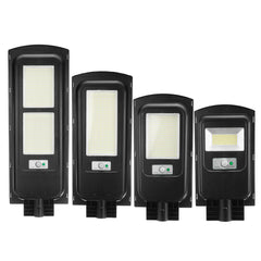 150/462/748/924 LED Solar Street Light with Solar Panel 6V/18W and Remote Control - Integrated Road Lighting