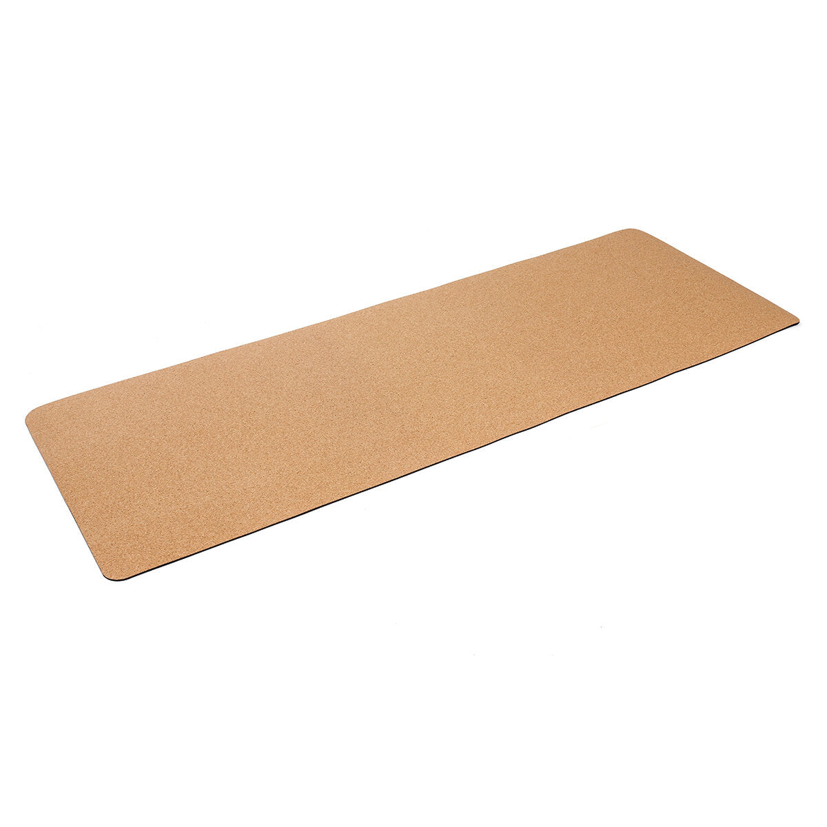 183x68cm Non-Slip Natural Cork TPE Yoga Mat with Storage Bag - Fitness, Gym, Training, Sports Protective Gear