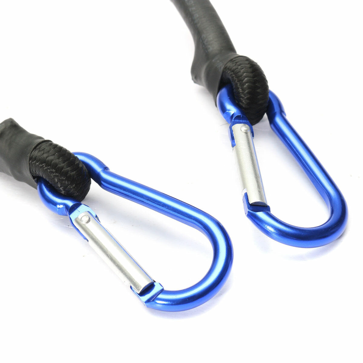 Robustes Bungee-Seil mit Karabiner – Gepäckgurt, Seilhaken, Stretch-Binder für Auto, Fahrrad, Camping