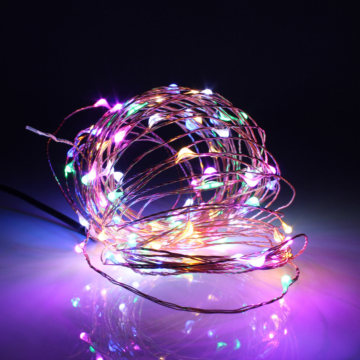 13M 120LED Solar Copper String Fairy Lights - Wedding, Party, Christmas, Garden, Outdoor, IP67