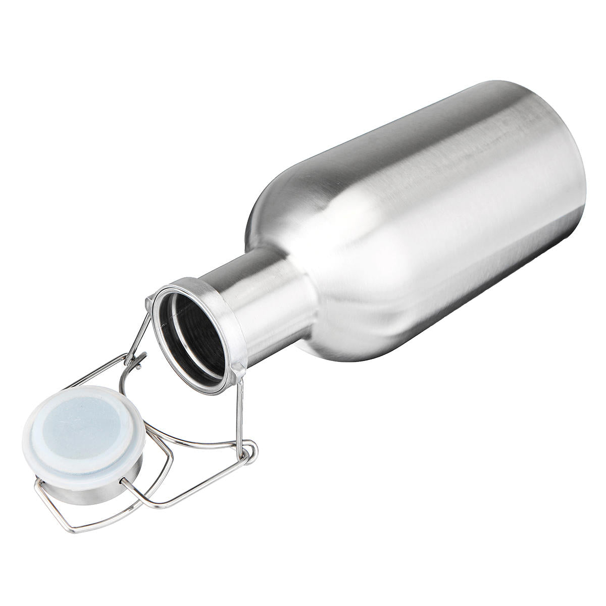 1L Single Layer Stainless Steel Beer and Wine Beverage Pot Bottle Barrel