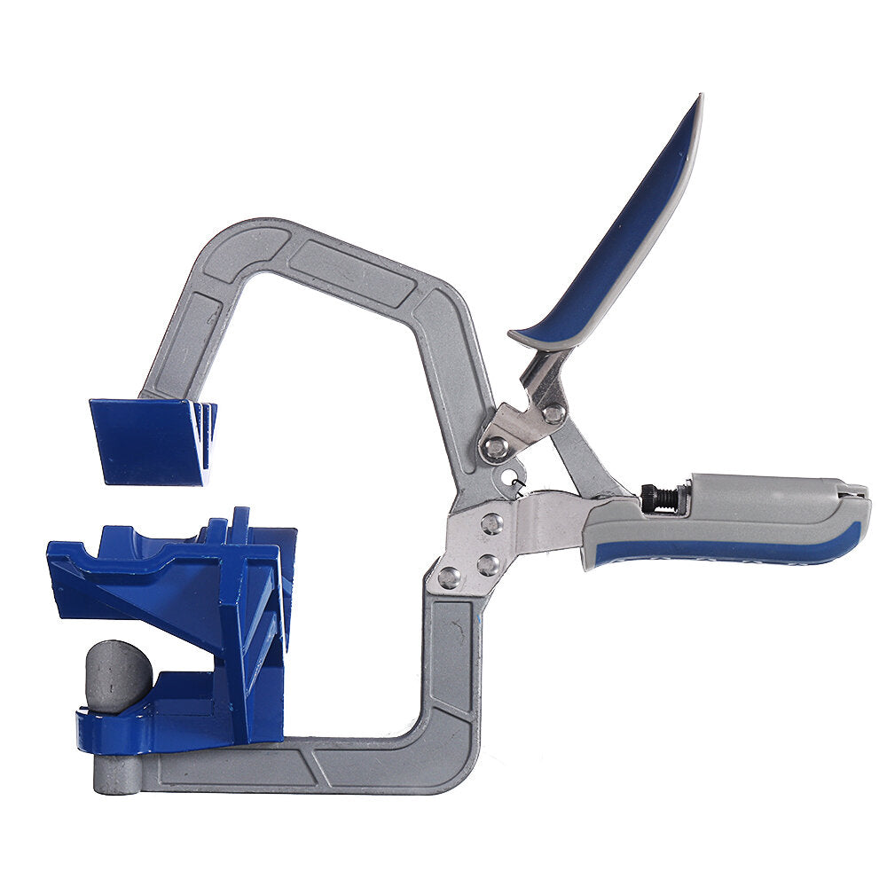 90-Degree Quick-Adjust Corner Clamp for Woodworking - Right Angle Face Frame Tool