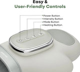 Electric Hand Massager with Heat Compression, Carpal Tunnel Relief, Kneading Rollers, Portable Vibrating Gloves