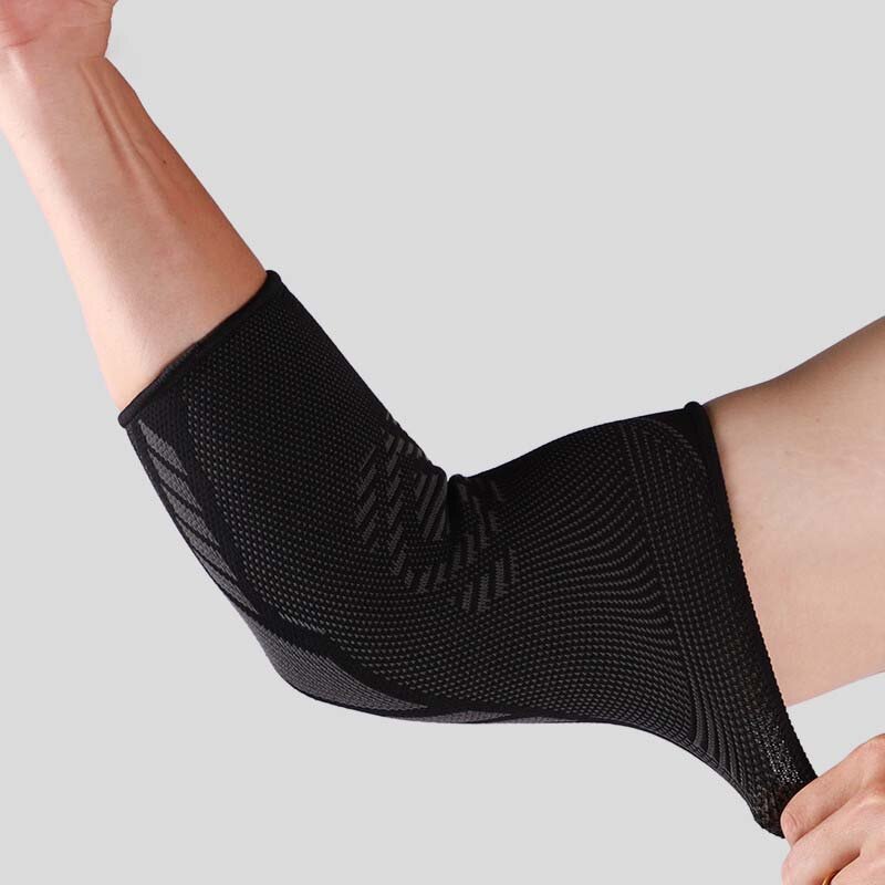 Kompressions-Ellenbogenbandage aus elastischem Nylon für Basketball und Volleyball – 1 Stück