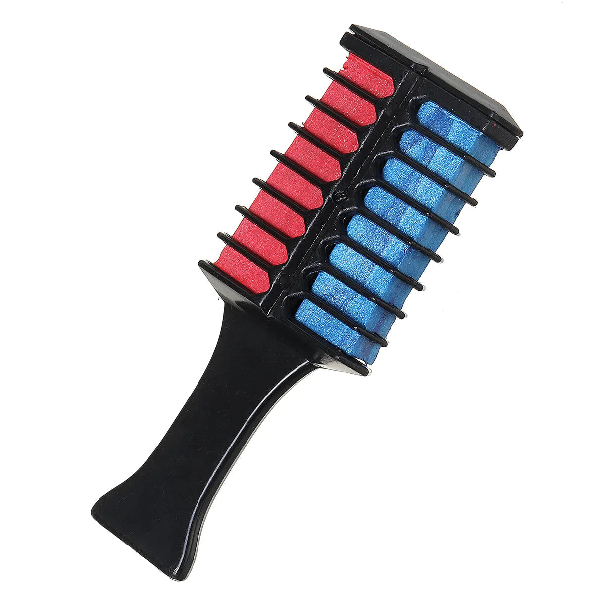 Mini Multicolor Hair Chalks - Professional Temporary Hair Dye Crayons & Comb for Hair Care & Styling