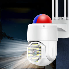 1080P Wireless Outdoor Security Camera - Audible Visual Warning, IP66 Waterproof, Full Color Night Vision