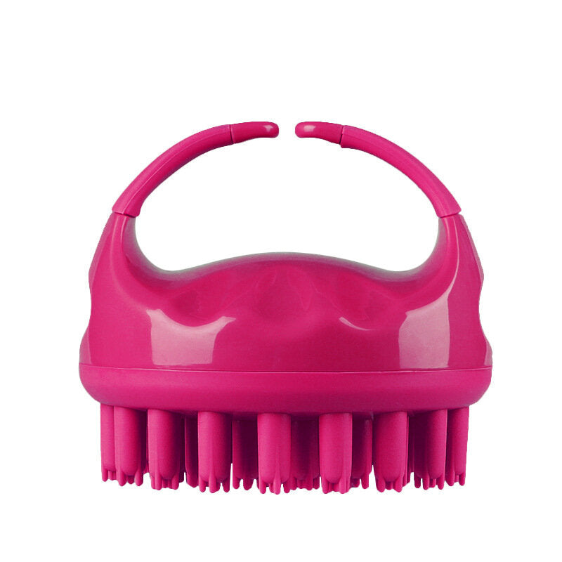 Soft Silicone Hair Scalp Massager Brush for Shampoo, Dandruff, and Exfoliating Treatment