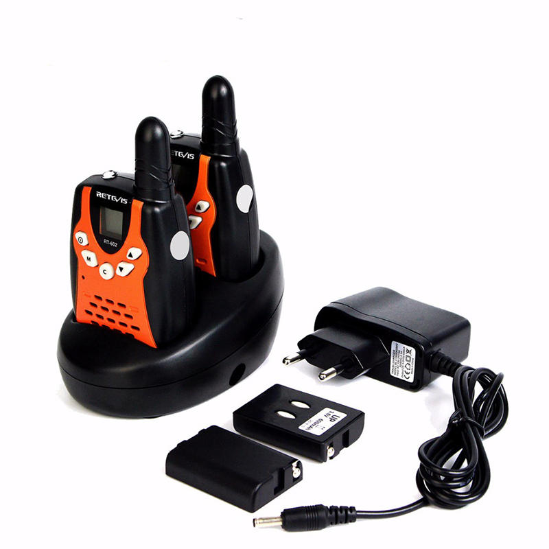 2pcs RT602 Kids Walkie Talkie, 22 Channels, 462-467MHz Handheld Two Way Radio BF-T3