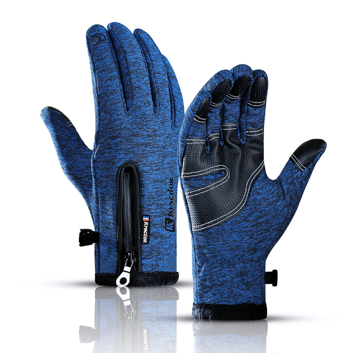 Winter Warm Windproof Waterproof Touch Screen Gloves for Skiing, Riding, Biking, and Motorcycling