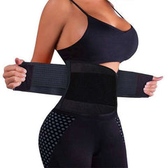 Breathable Yoga Waist Trainer Belt - Fitness, Belly Girdle, Shaper, Protective Waist Training Strip