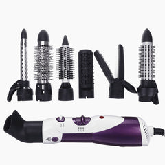 7-in-1 1000W Air Dryer: Hot & Cold Wind, Fast Dry, Style Comb for Straight & Curly Hair