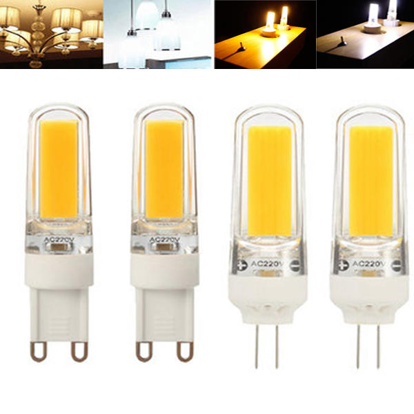 Dimmbare G4 G9 LED Filament Retro COB Glas Glühbirne 110V/220V - Ersetzt Halogenlampen