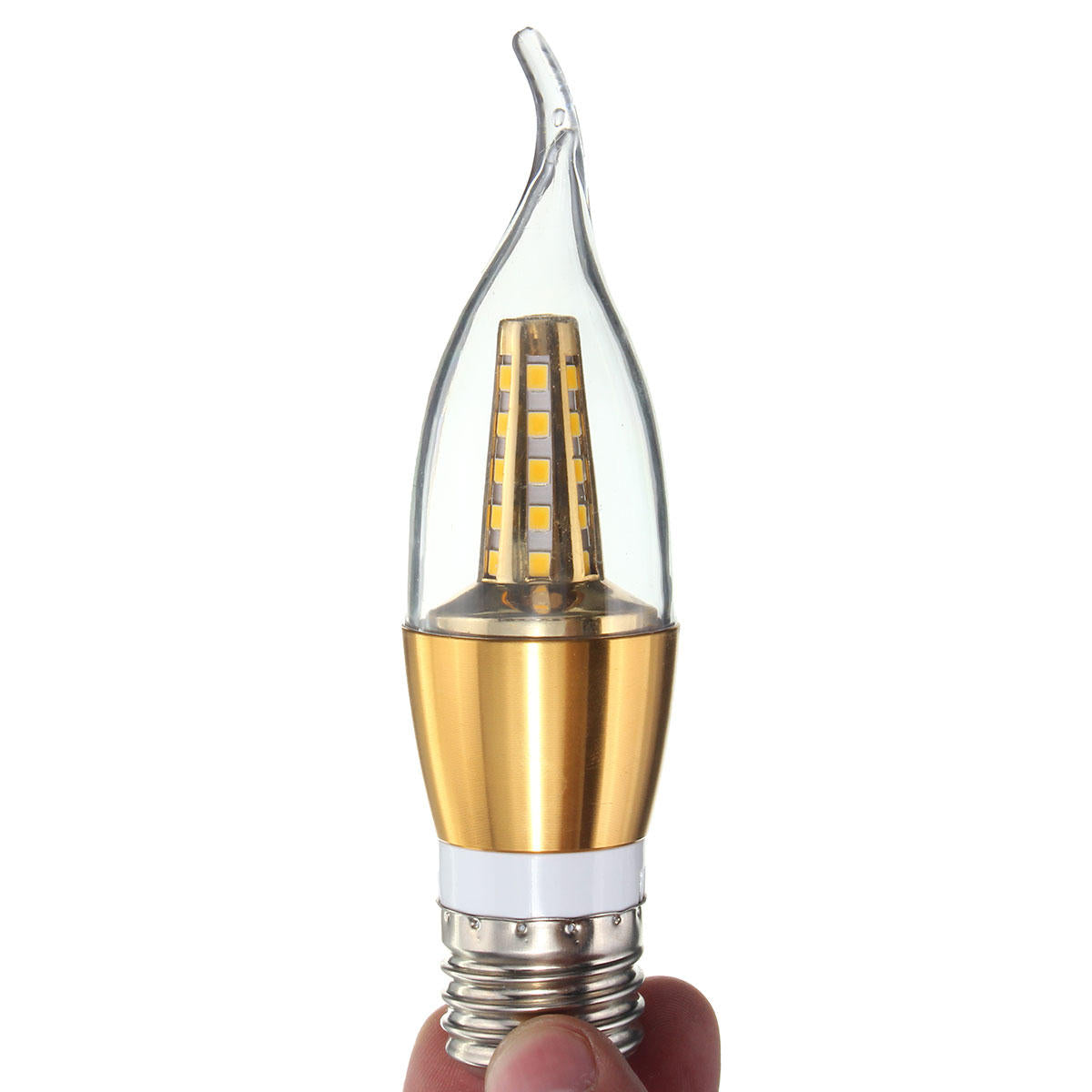 E27 E14 E12 B22 B15 6W 35 SMD 2835 LED Pure/Warm White Light Bulb AC85-265V