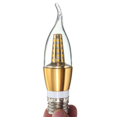 E27 E14 E12 B22 B15 6W 35 SMD 2835 LED Pure/Warm White Light Bulb AC85-265V
