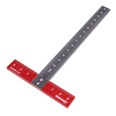 High Precision Aluminum T-Square 170x85mm, 3mm Thick - CNC Crafted for Woodworking