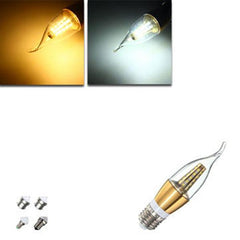 E27 E14 E12 B22 B15 6W 35 SMD 2835 LED Pure/Warm White Light Bulb AC85-265V