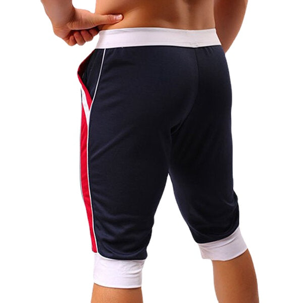 Men's PRO Fitness Jogger Running Sweatpants - Casual Drawstring Sports Shorts