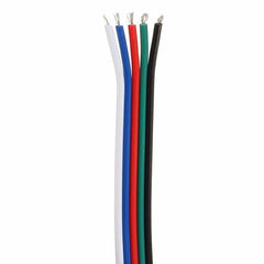 1M-50M 5-Pin Extension Cable for 3528/5050 RGBW LED Strip Lights