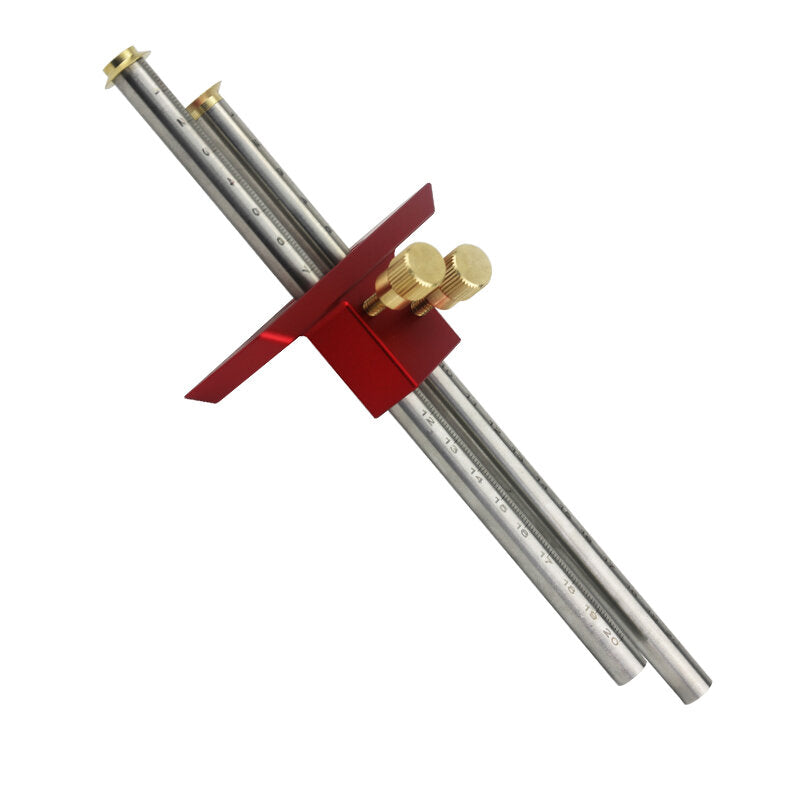 European Double Head Stainless Steel Marking Gauge for Woodworking