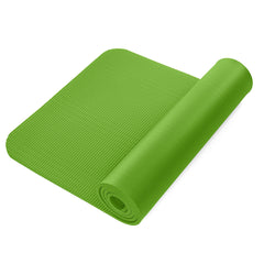 10mm Non-Slip Yoga Mat - Tasteless, Thick Fitness Pilates Mat for Home Gym and Sports