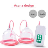 Electric Breast Enlargement Vacuum Pump with AB/CD Cups for Women, Body Massage and Butt Enhancement