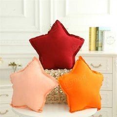 Creative Star Heart Shape Throw Pillow - Cotton Cloth Cushion for Sofa, Bed, Car, Office, Home Decor