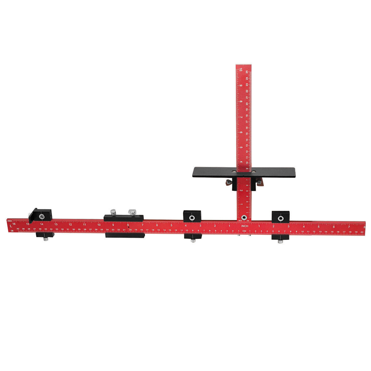 600mm Adjustable Aluminum Alloy Cabinet Hardware Jig for Easy Installation of Handles, Knobs, Doors, and Drawers