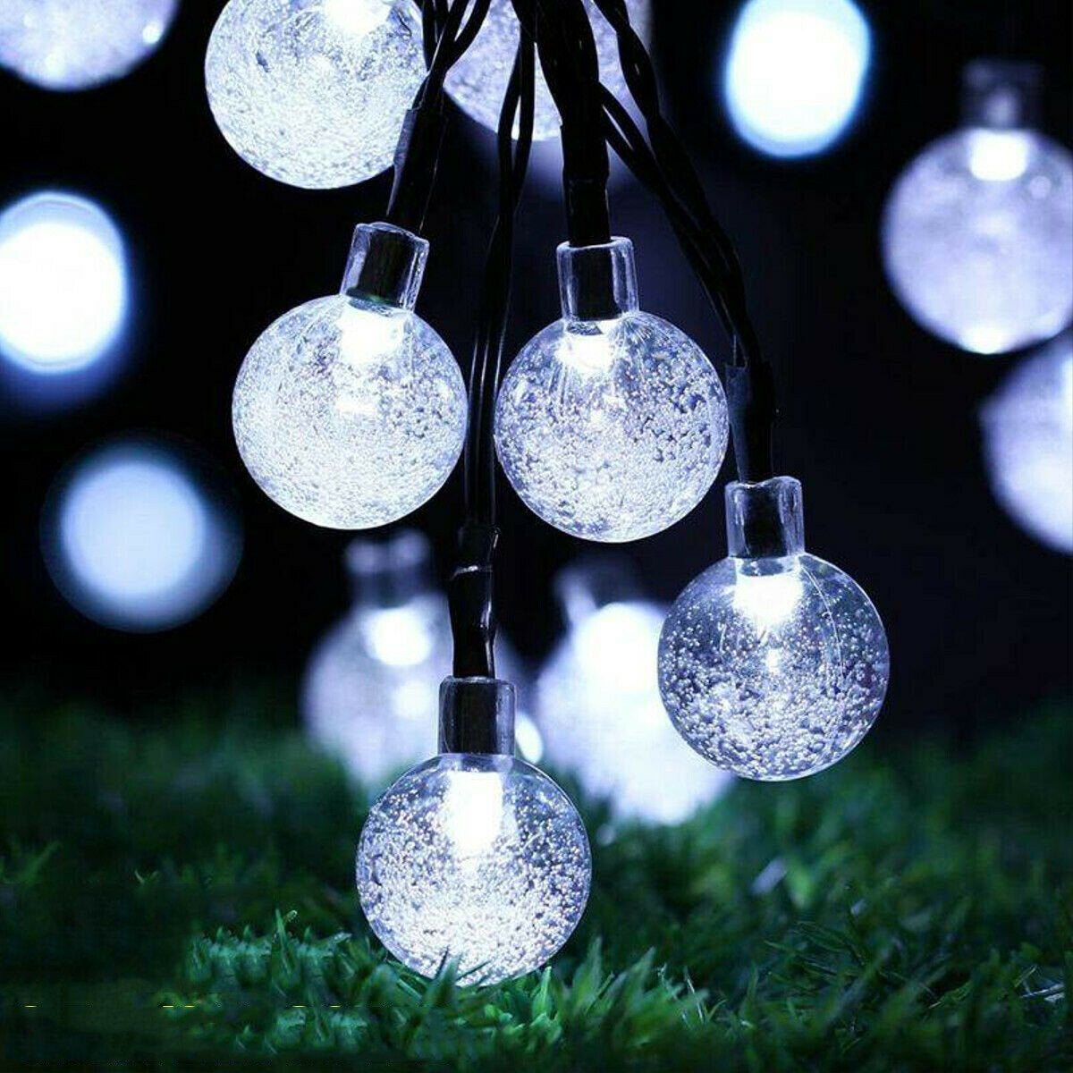 164FT 500LED Solar String Lights, 8 Modes, Waterproof Hanging Fairy Bulbs for Garden, Patio, Yard, Home Decor