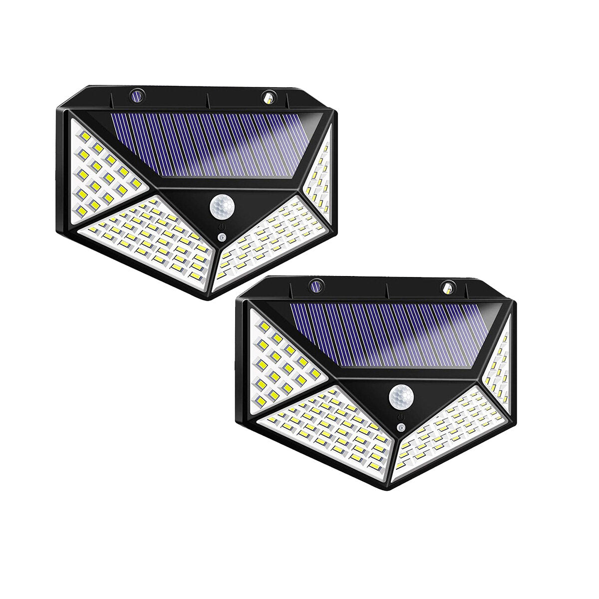 100LED Solar Light - Wireless Motion Sensor, Waterproof, Outdoor Garden Wall Lamp, 2/3/4PCS