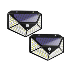 100LED Solar Light - Wireless Motion Sensor, Waterproof, Outdoor Garden Wall Lamp, 2/3/4PCS