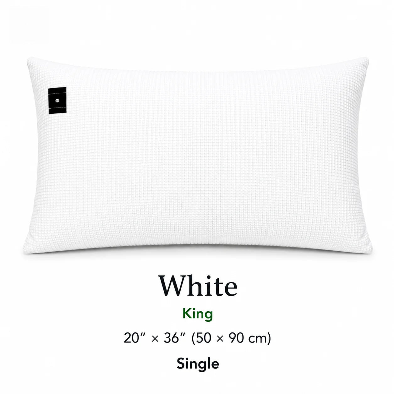 7HealthWell | EarthSc™ Grounding Pillowcase (Gray/White) - For Restful Sleep & Everyday Calm