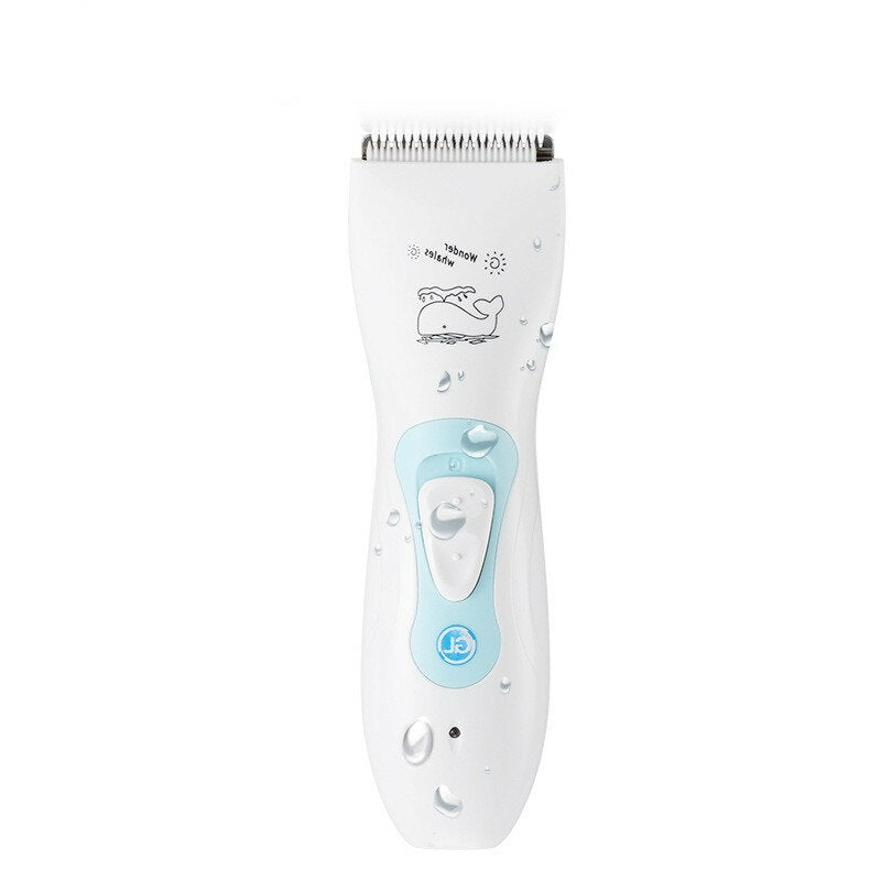 Rechargeable Baby Hair Clipper Set - IPX-7 Waterproof, DIY Home Hair Trimmer for Kids