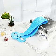 68cm Silicone Double-Sided Back Scrubber - Comfortable, Skin-Friendly Body Massager