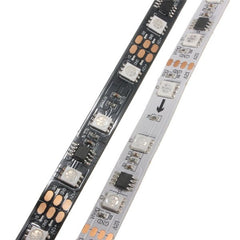 1M 9.6W DC 12V WS2811 48 SMD 5050 RGB LED Strip Light - Individually Addressable & Flexible