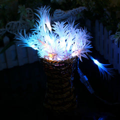 10M 38LED Seaweed Shape String Lights for Garden, Party, Wedding, Holiday Decoration