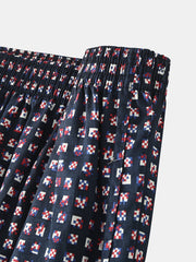 Atmungsaktive Boxershorts für Herren aus 100 % Baumwolle mit lockerer Passform und Home Arrow-Print
