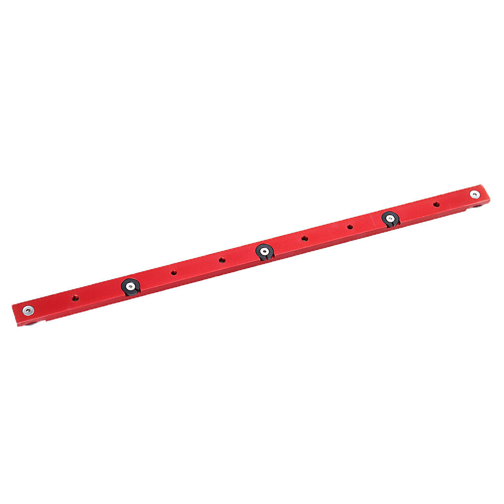 Red Aluminum Alloy Miter Bar for T-slot Table Saw Gauge Rod Woodworking Tool