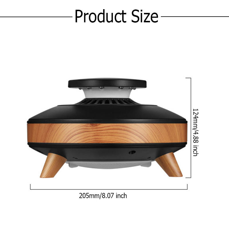 3W Smart LED UV Mosquito Killer Lamp - Physical Mosquito Dispeller & Light Control Bug Collector