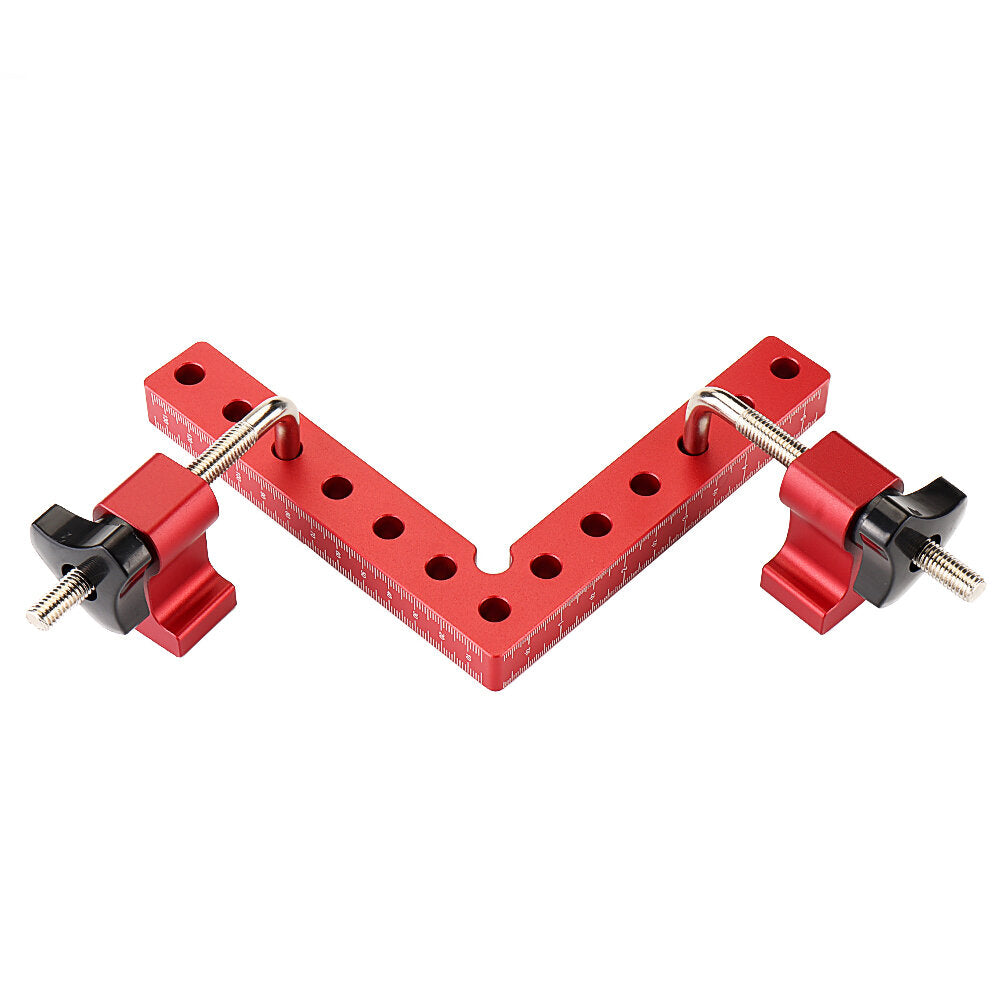 2-Pack L-Shaped Woodworking Clamping Squares - Carpenter Splicing Tools