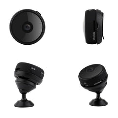 HD 1080P WiFi Mini Security Camera - Motion Detection, Night Vision, 150 Degree Wide Angle, Baby Monitor