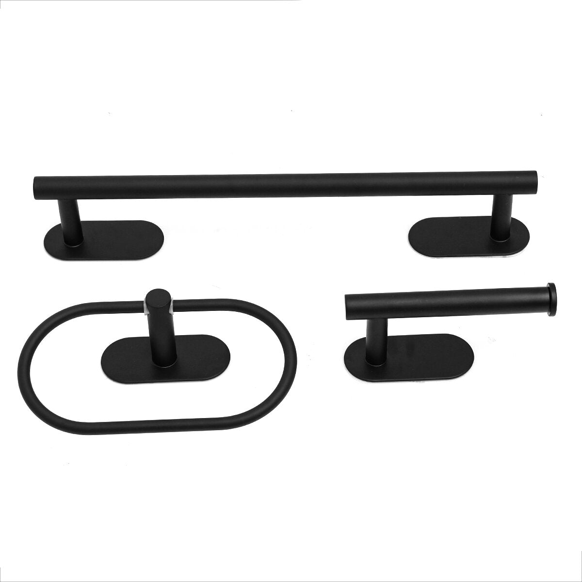 Wall-Mounted Stainless Steel Towel Rack and Paper Holder for Bathroom and Toilet