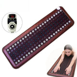 Jade & Tourmaline Far Infrared Heating Mat - Hot Stone & Negative Ion Therapy for Back Pain & Body Relax