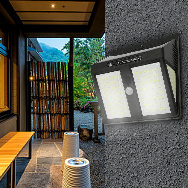 146/250 LED Solar Lights - Wireless, Waterproof, Motion Sensor for Outdoor Garden Security