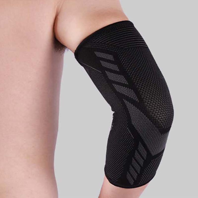 Kompressions-Ellenbogenbandage aus elastischem Nylon für Basketball und Volleyball – 1 Stück