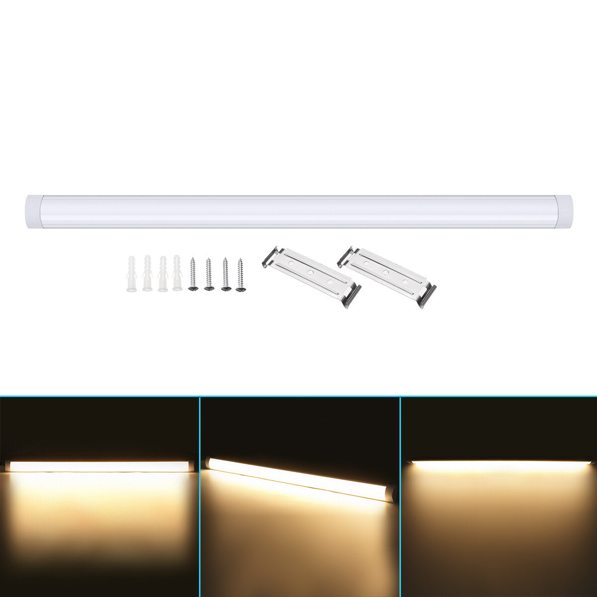 120cm LED Batten Linear Tube Light - Fluorescent Lamp, Surface Mount, 1 Piece