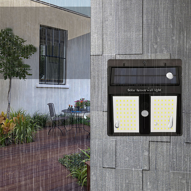 146/250 LED Solar Lights - Wireless, Waterproof, Motion Sensor for Outdoor Garden Security