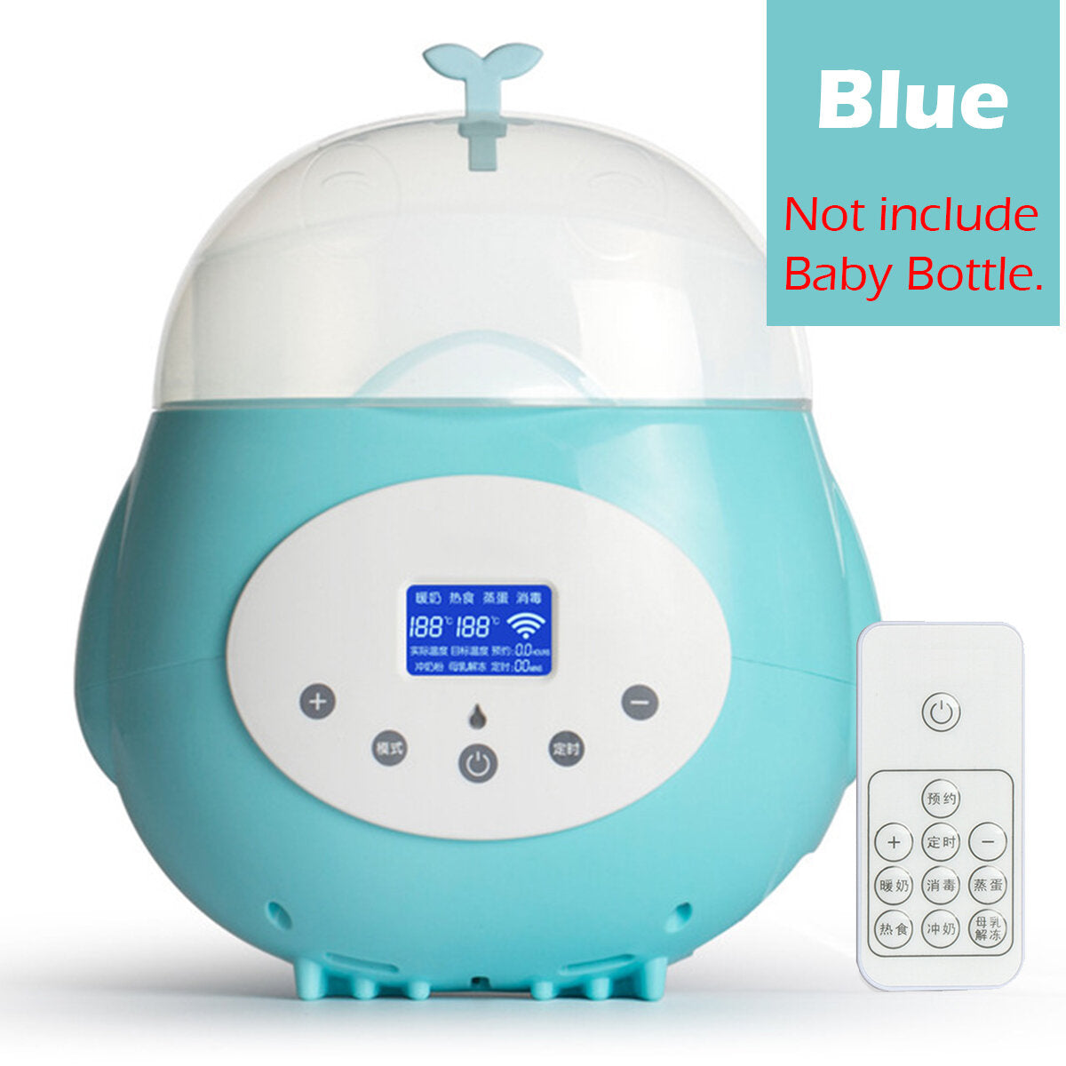 Automatic Baby Bottle Warmer & Sterilizer for Toddlers - Fast Milk Heating & Disinfection for 1-3 Year Olds