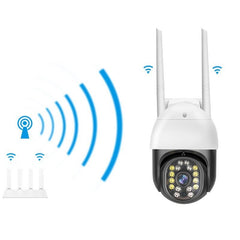 1080P WiFi IP Camera, 4X Zoom, Auto-Tracking, Outdoor Wireless CCTV for Home Security and Surveillance