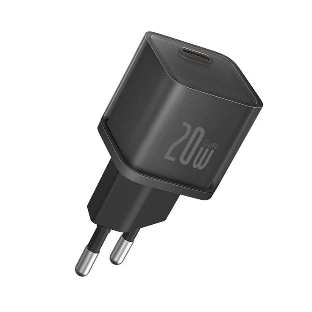 GaN5S 20W USB-C PD Ladegerät, Schnellladeadapter EU-Stecker für iPhone, Samsung, Huawei